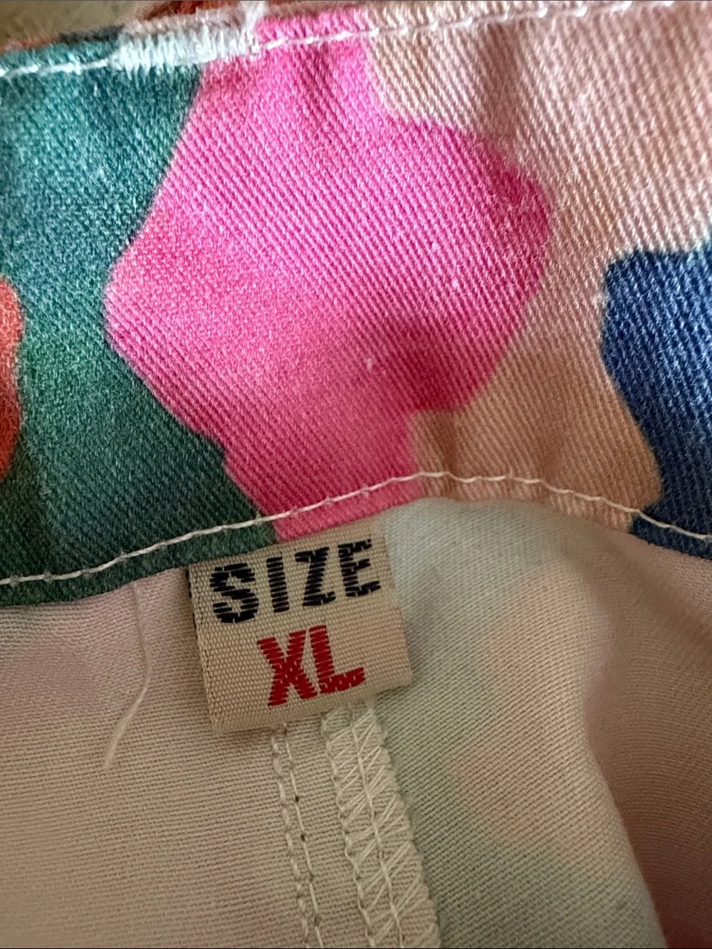 Multicolor High Rise Wide Leg Pants - Picture 7 of 8